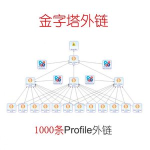 英文三层金字塔1000条WEB 2.0 Profile外链 – Xrumer机器群发